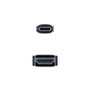 Nanocable 10.15.5102 Cable Conversor USB Tipo C a HDMI, 1,8 m, Negro